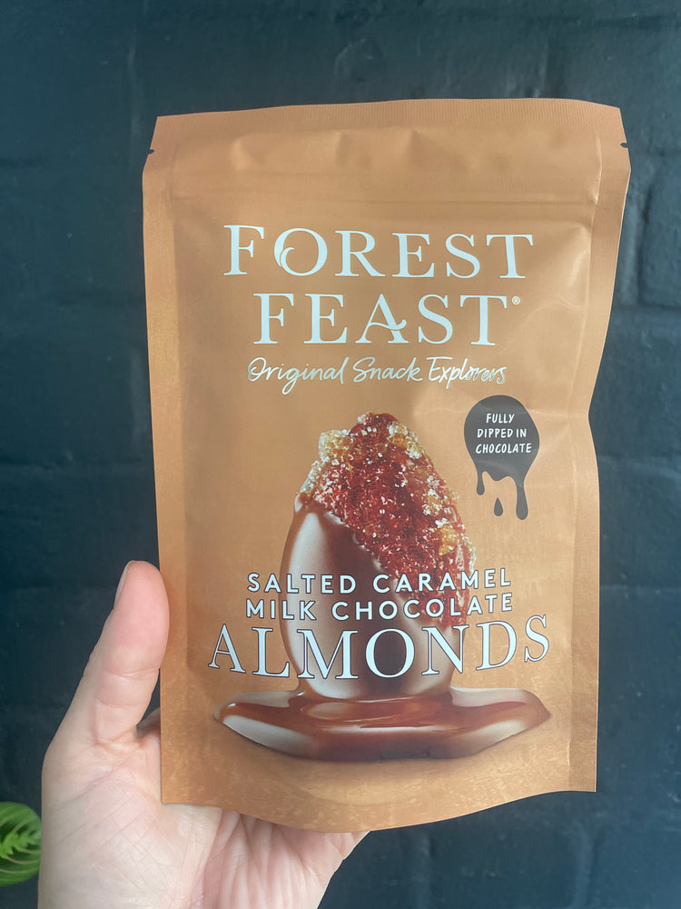 FOREST FEAST SALTED CARAMEL CHOC ALMONDS
