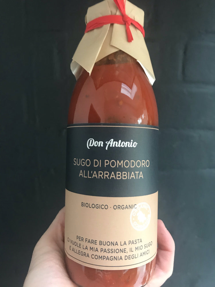 Don Antonio Arrabbiata pasta sauce organic