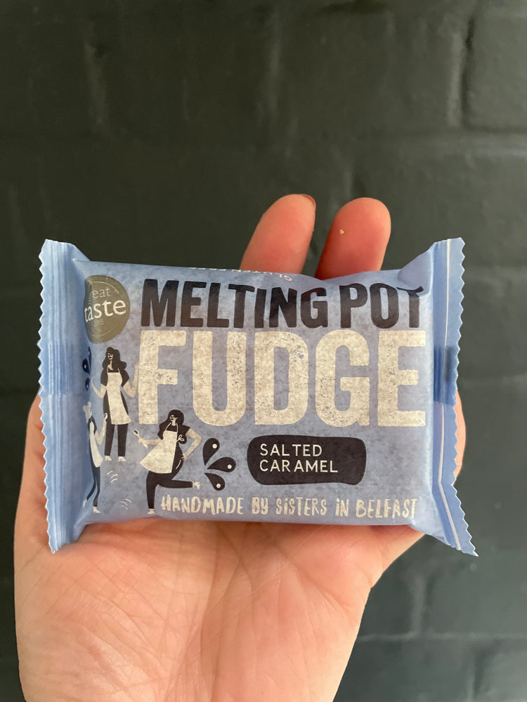 Melting Pot Salted Caramel fudge