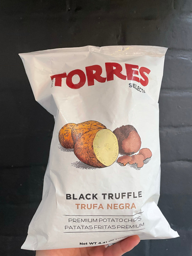 Torres Black Truffle flavour crisps